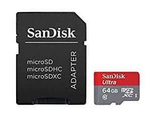 SanDisk Ultra 64 - Best Micro SD Cards
